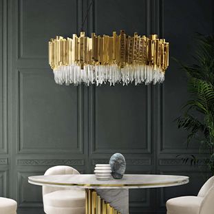 Empire Suspension Lamp by Luxxu Covet Lighting