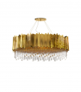 Empire Oval Suspension Lamp by Luxxu Covet Lighting