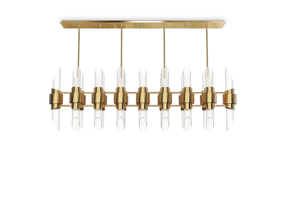 Tycho Rectangular Suspension Lamp by Luxxu Covet Lighting