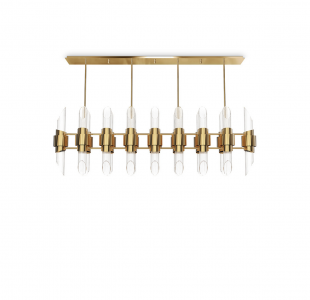 Tycho Rectangular Suspension Lamp by Luxxu Covet Lighting
