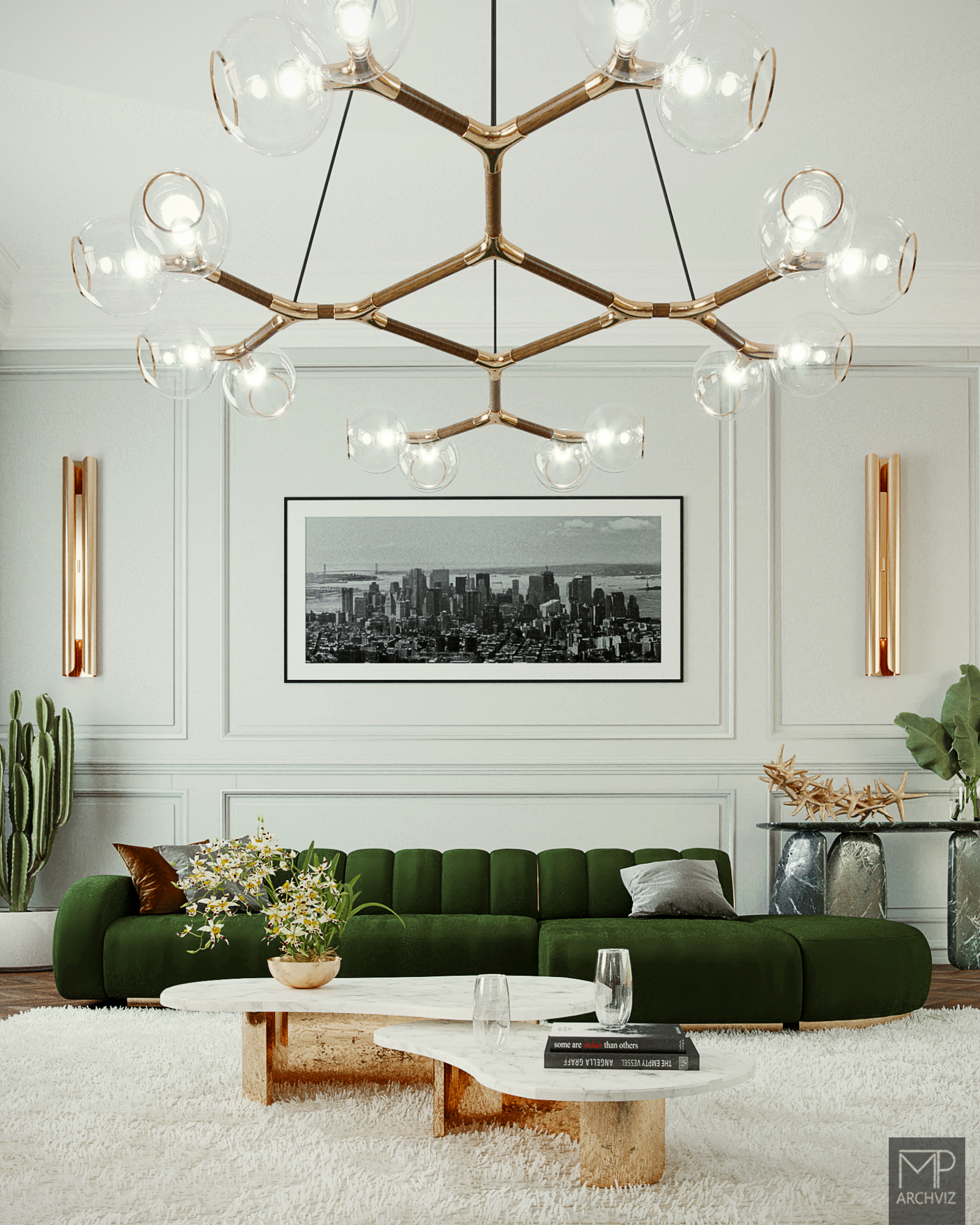 living room lighting project