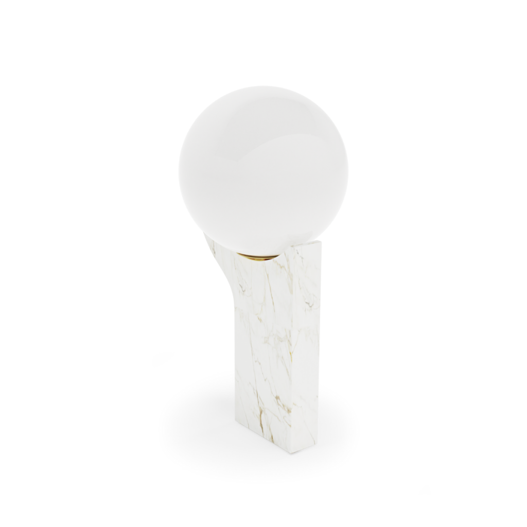 Marble Table Lamp Small by Masquespacio Covet Lighting